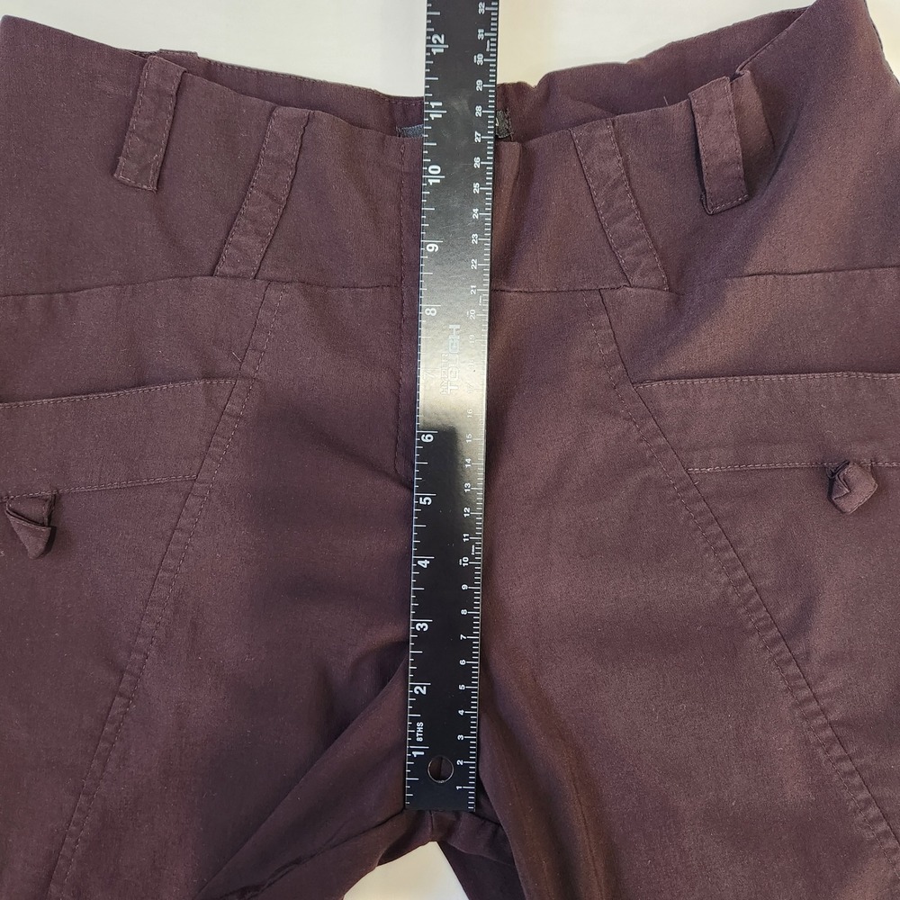 ART Ateliers Rare Toggery Womens Wide Leg Pant Brown Made in Italy IT Size XL/12 - Picture 7 of 12